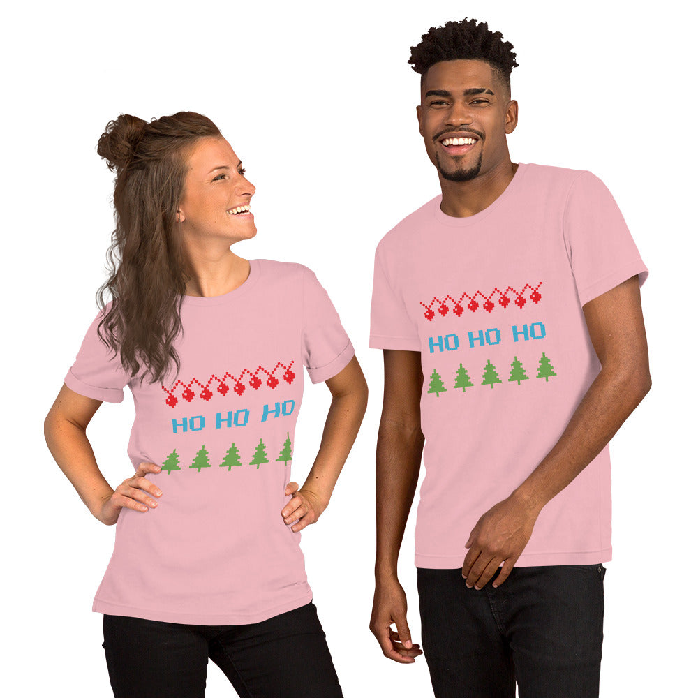 T-Shirts - Ho Ho Ho (Glamourange Seasons & Events Staple T-Shirts - Front Print)