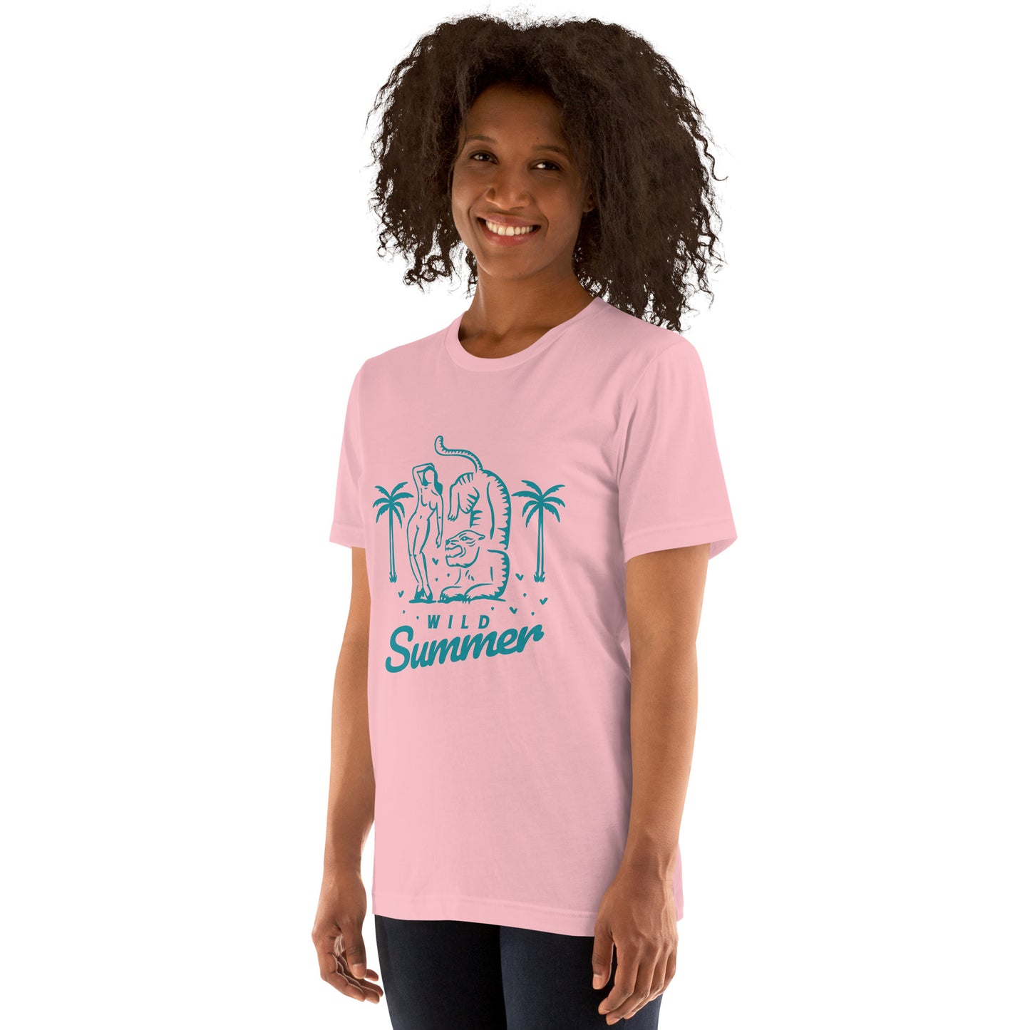 T-Shirts - Wild Summer (Glamourange Seasons & Events Staple T-Shirts - Front Print)