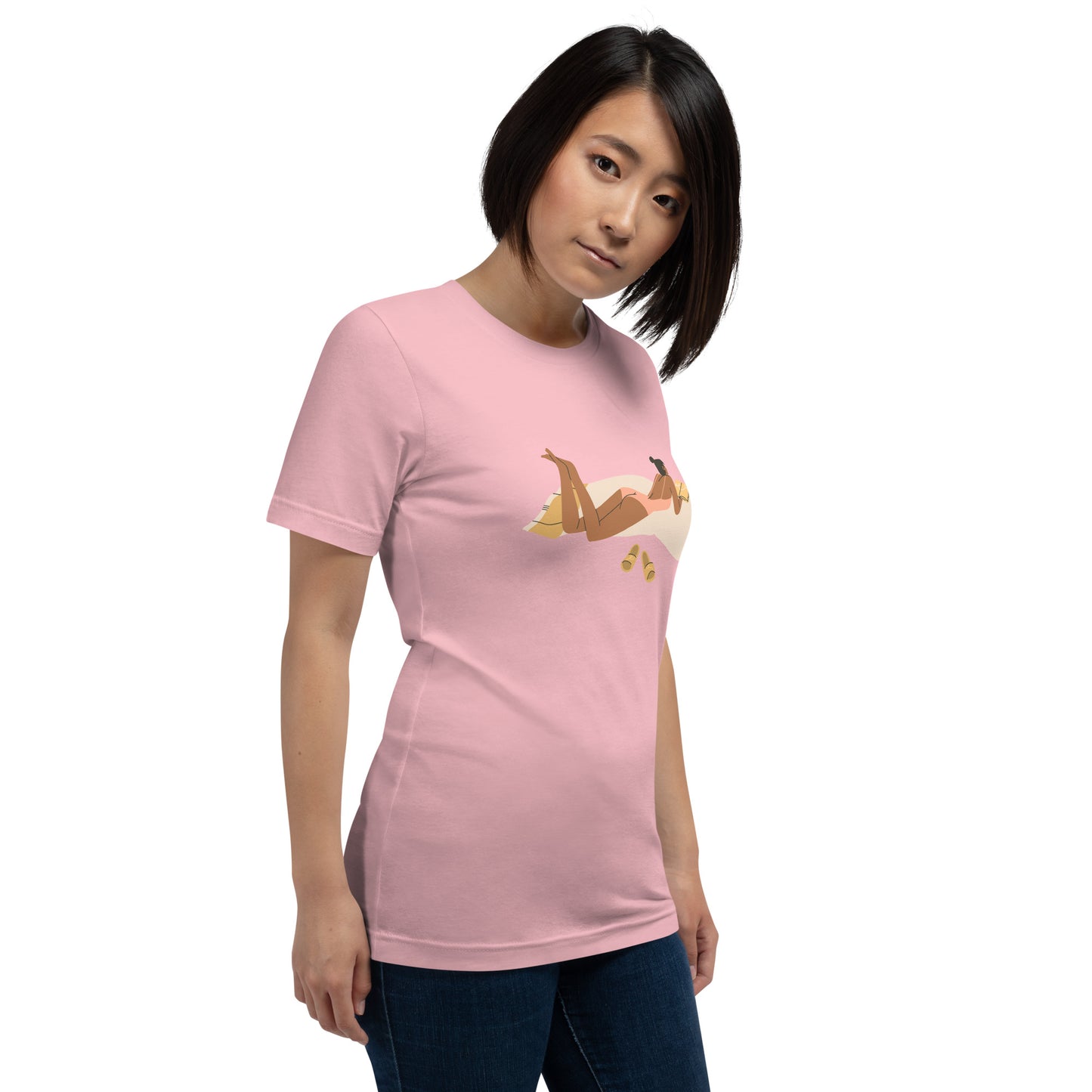 T-Shirts - My Happy Place (Glamourange Seasons & Events Staple T-Shirts - Front Print)