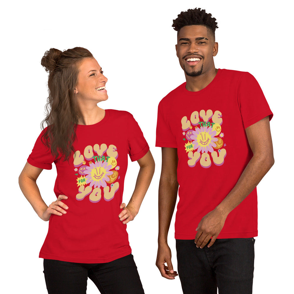 T-Shirts - Love That For You (Glamourange Love Staple T-Shirts - Front Print 0025 Model)