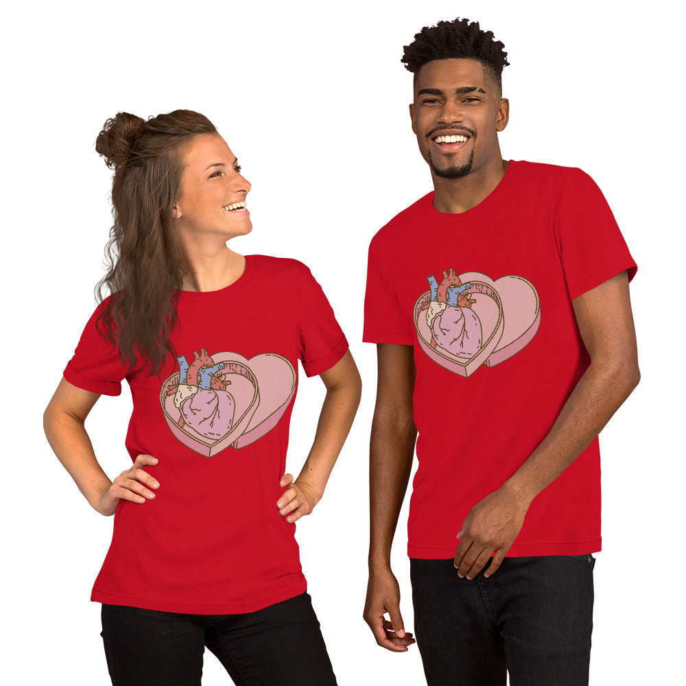 T-Shirts - Love (Glamourange Love Staple T-Shirts - Front Print 0030 Model)