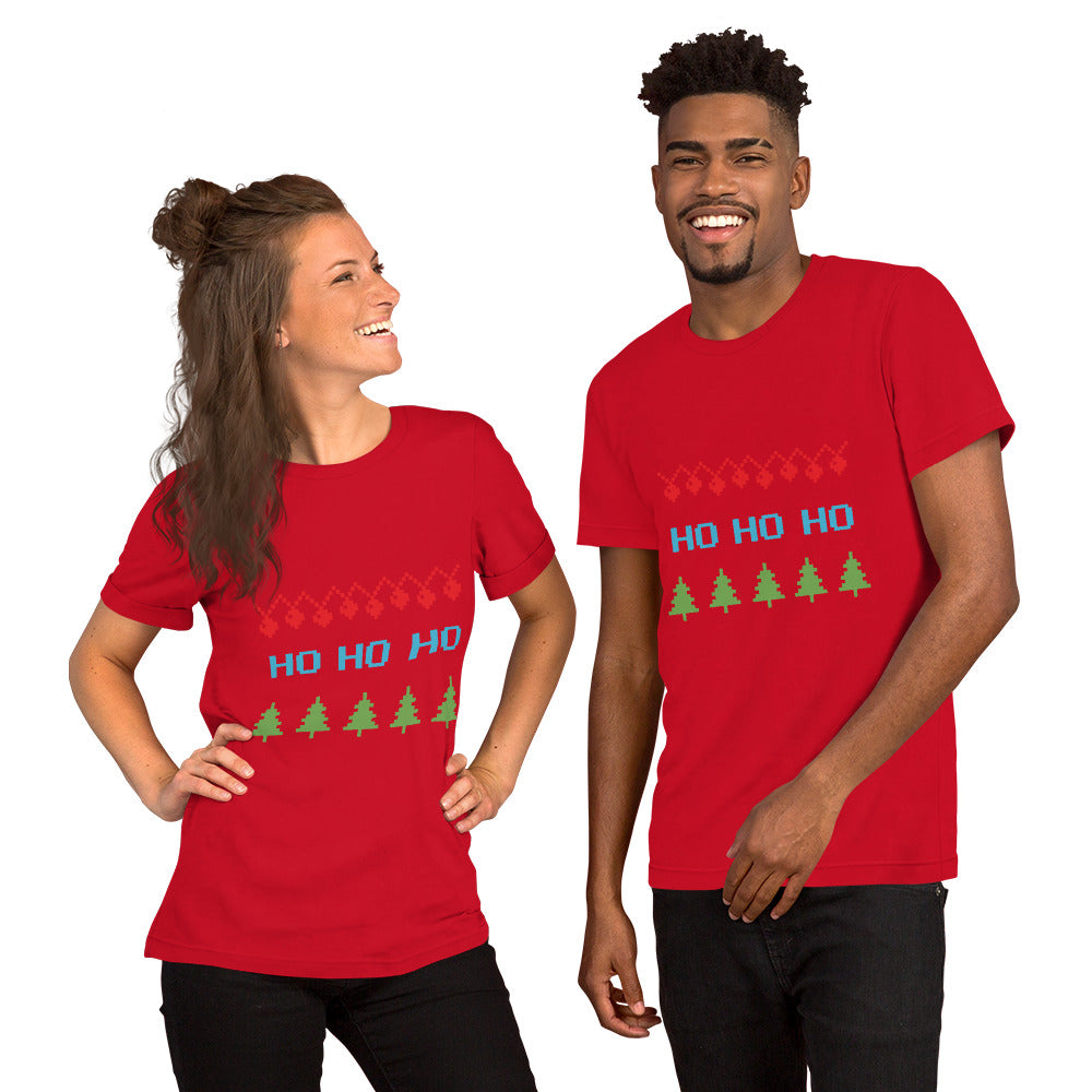 T-Shirts - Ho Ho Ho (Glamourange Seasons & Events Staple T-Shirts - Front Print)