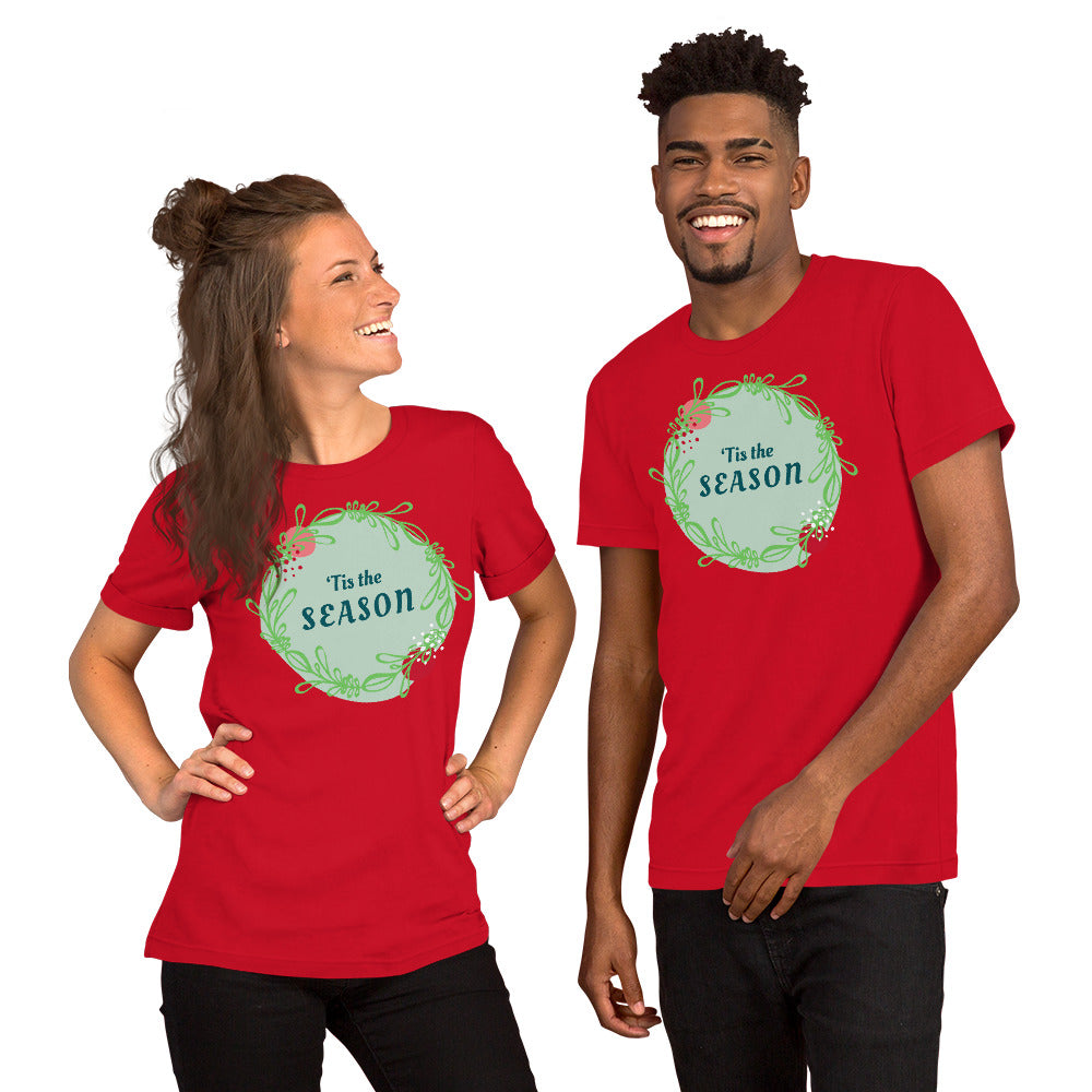 T-Shirts - 'Tis The Season (Glamourange Seasons & Events Staple T-Shirts - Front Print)