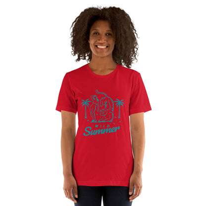 T-Shirts - Wild Summer (Glamourange Seasons & Events Staple T-Shirts - Front Print)