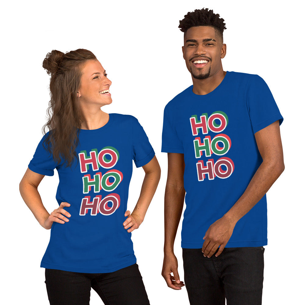 T-Shirts - Ho Ho Ho (Glamourange Seasons & Events Staple T-Shirts - Front Print)