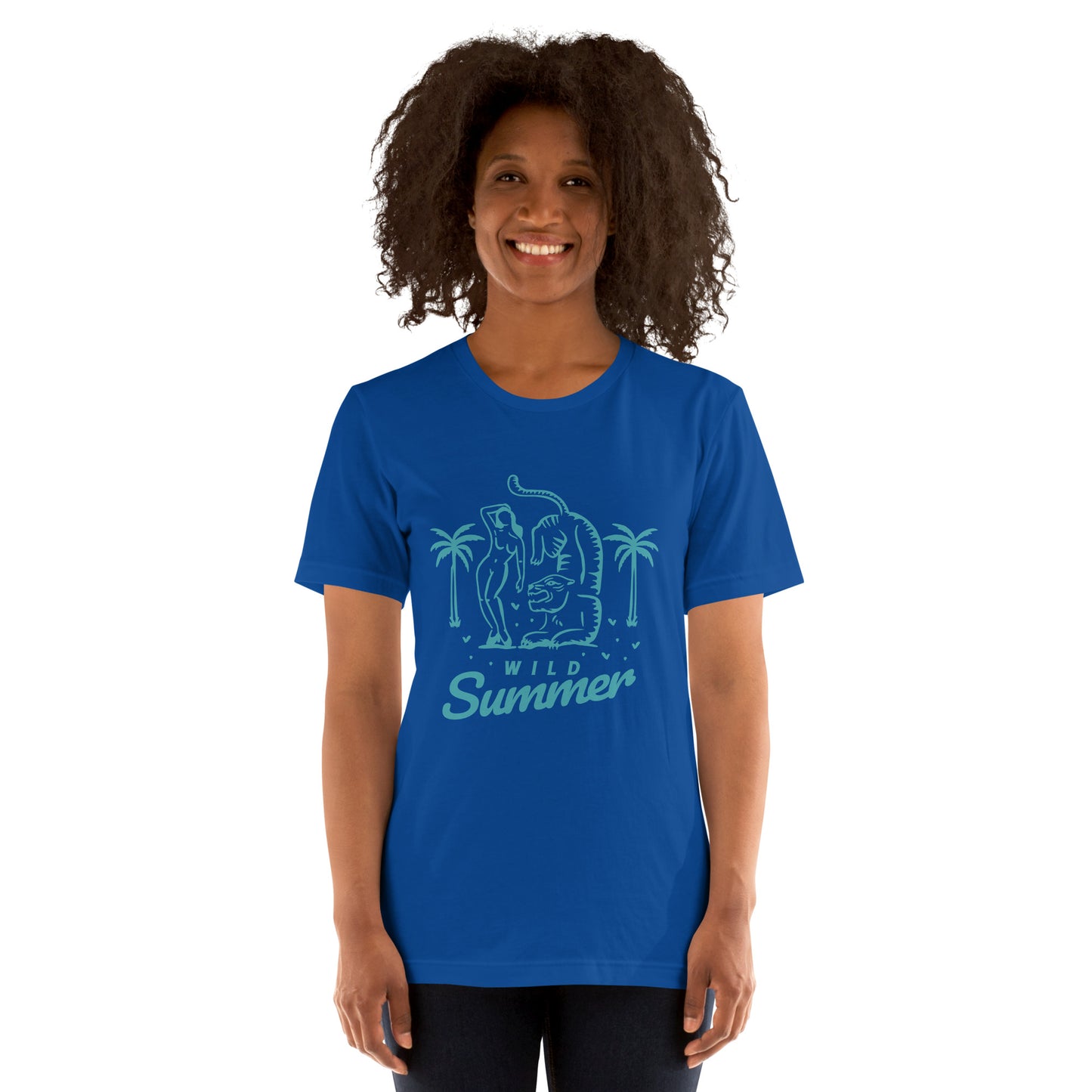 T-Shirts - Wild Summer (Glamourange Seasons & Events Staple T-Shirts - Front Print)