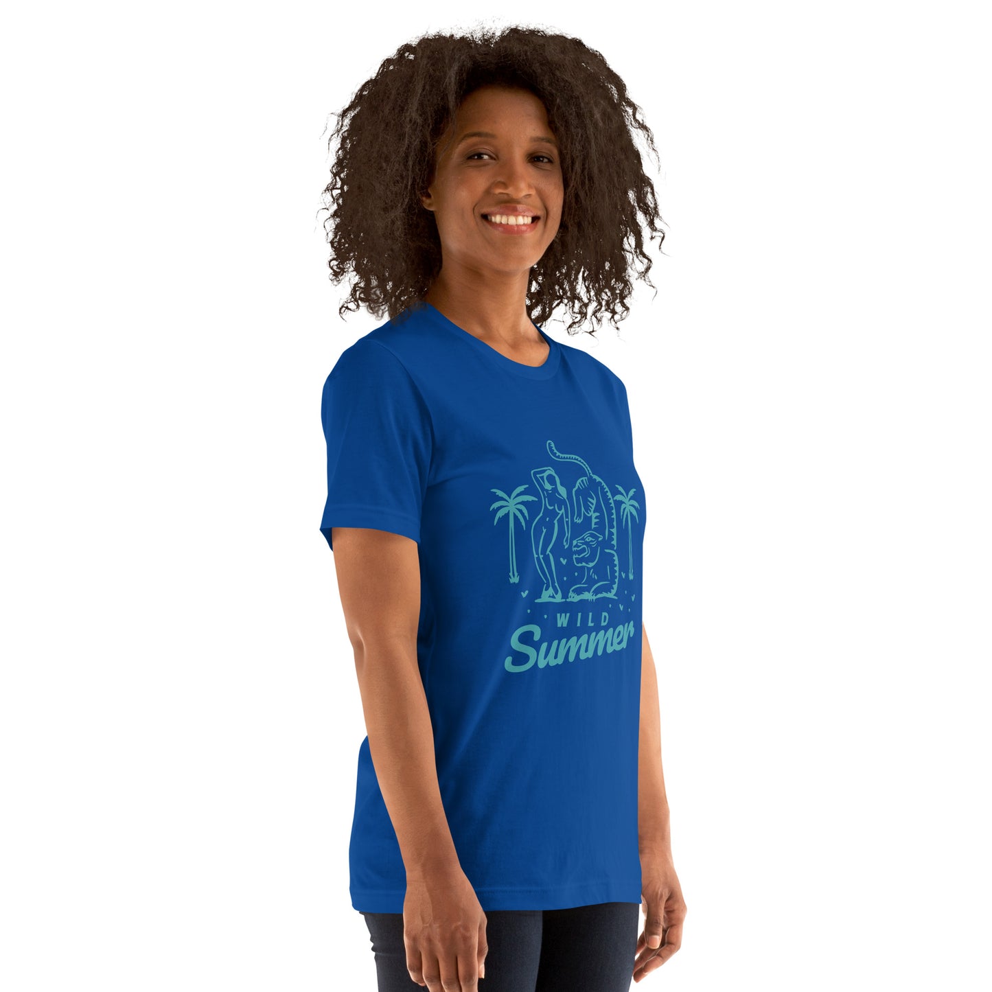 T-Shirts - Wild Summer (Glamourange Seasons & Events Staple T-Shirts - Front Print)