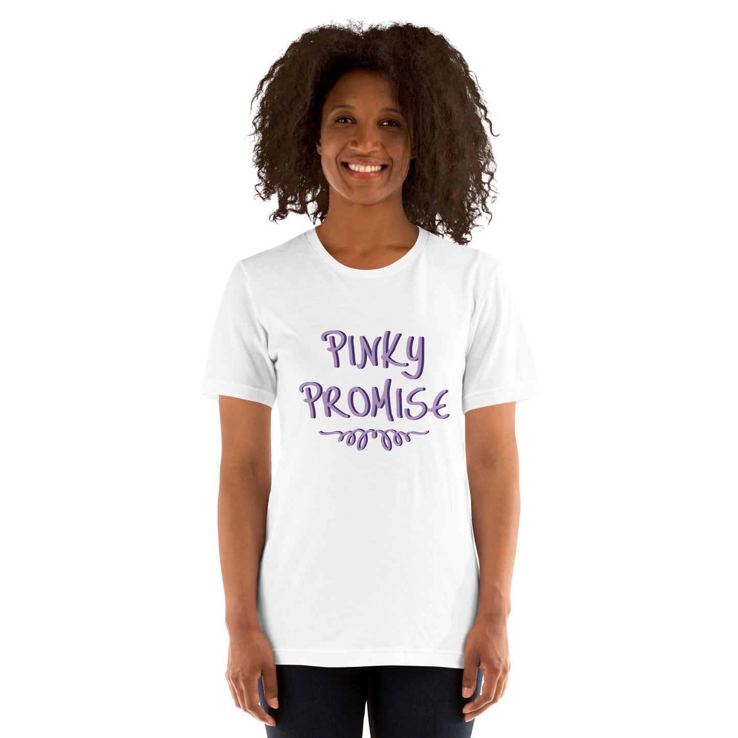 T-Shirts - Pinky Promise (Glamourange Friendship Staple T-Shirts - Front Print)