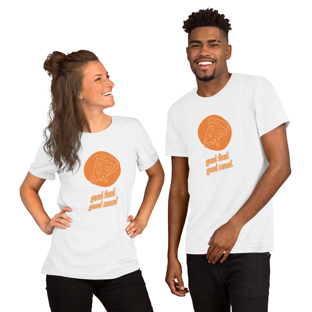 T-Shirts - Good Food Good Mood (Glamourange Motivation Staple T-Shirts - Front Print)