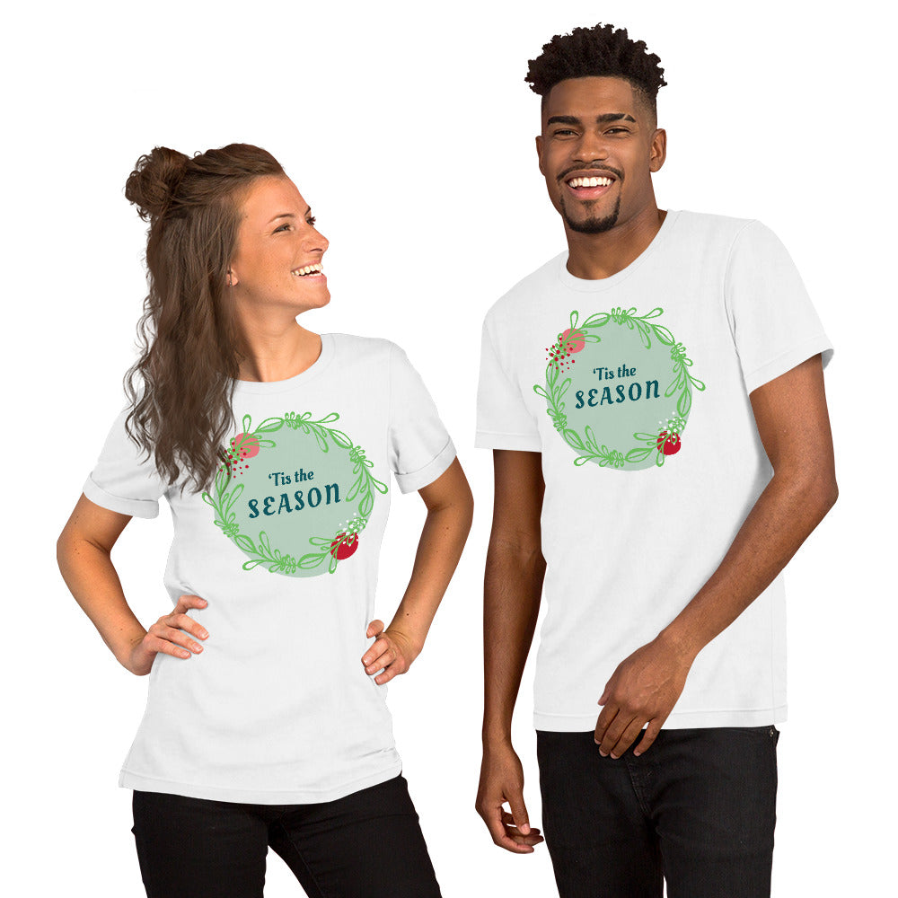 T-Shirts - 'Tis The Season (Glamourange Seasons & Events Staple T-Shirts - Front Print)