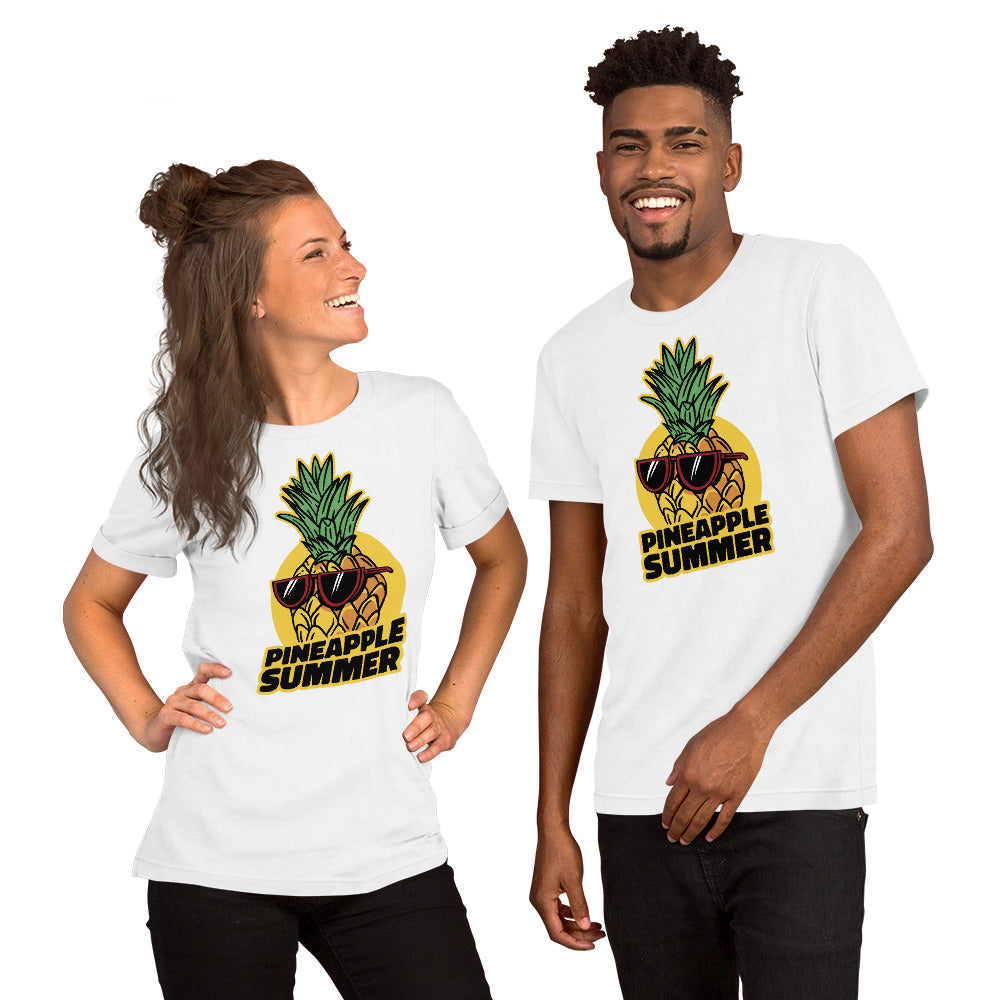 T-Shirts - Pineapple Summer (Glamourange Seasons & Events Staple T-Shirts - Front Print)