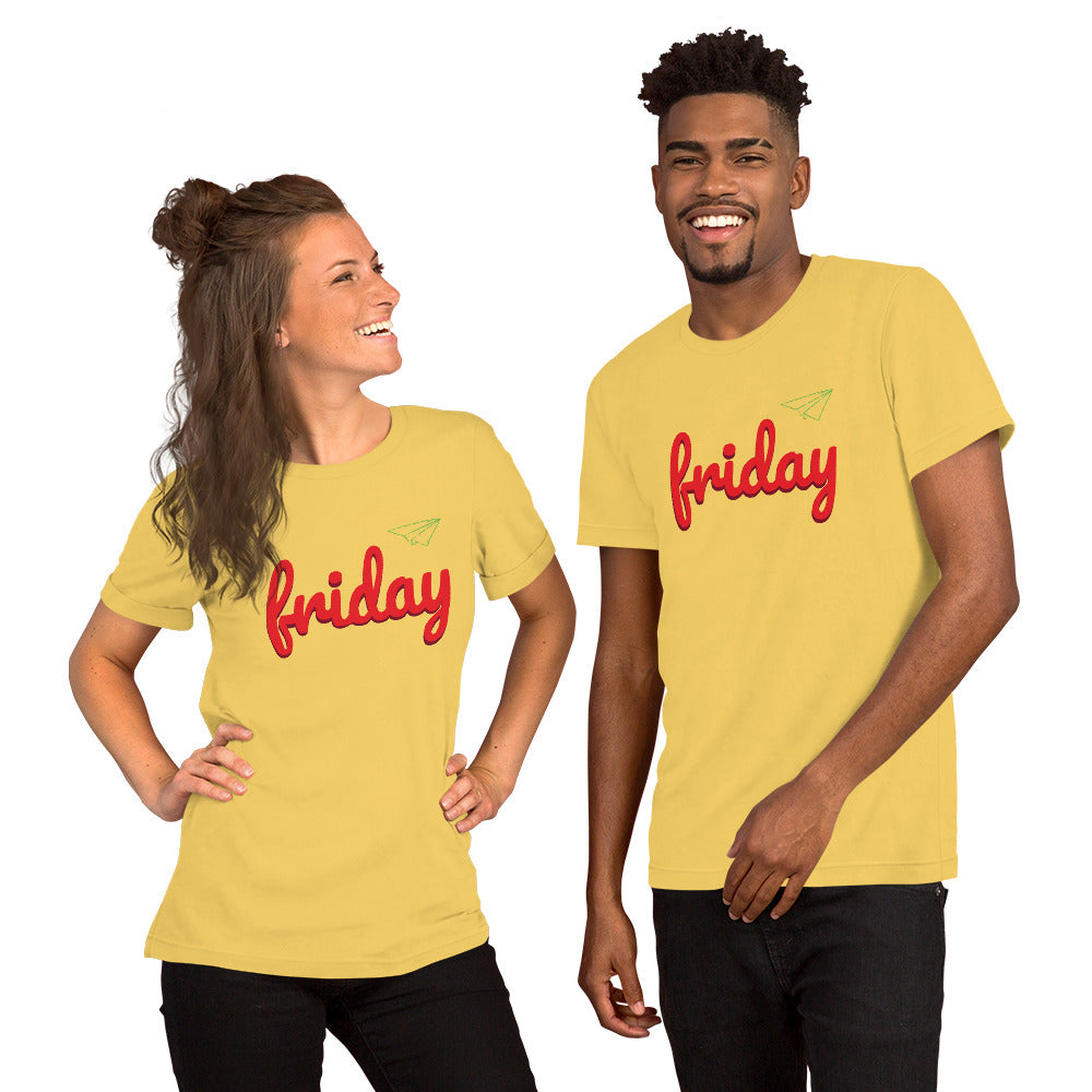 T-Shirts - Friday (Glamourange Motivation Staple T-Shirts - Front Print)