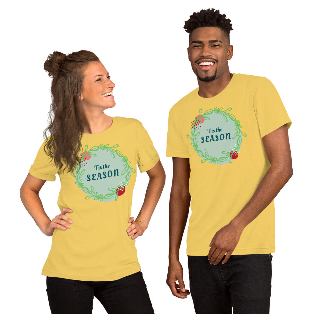 T-Shirts - 'Tis The Season (Glamourange Seasons & Events Staple T-Shirts - Front Print)