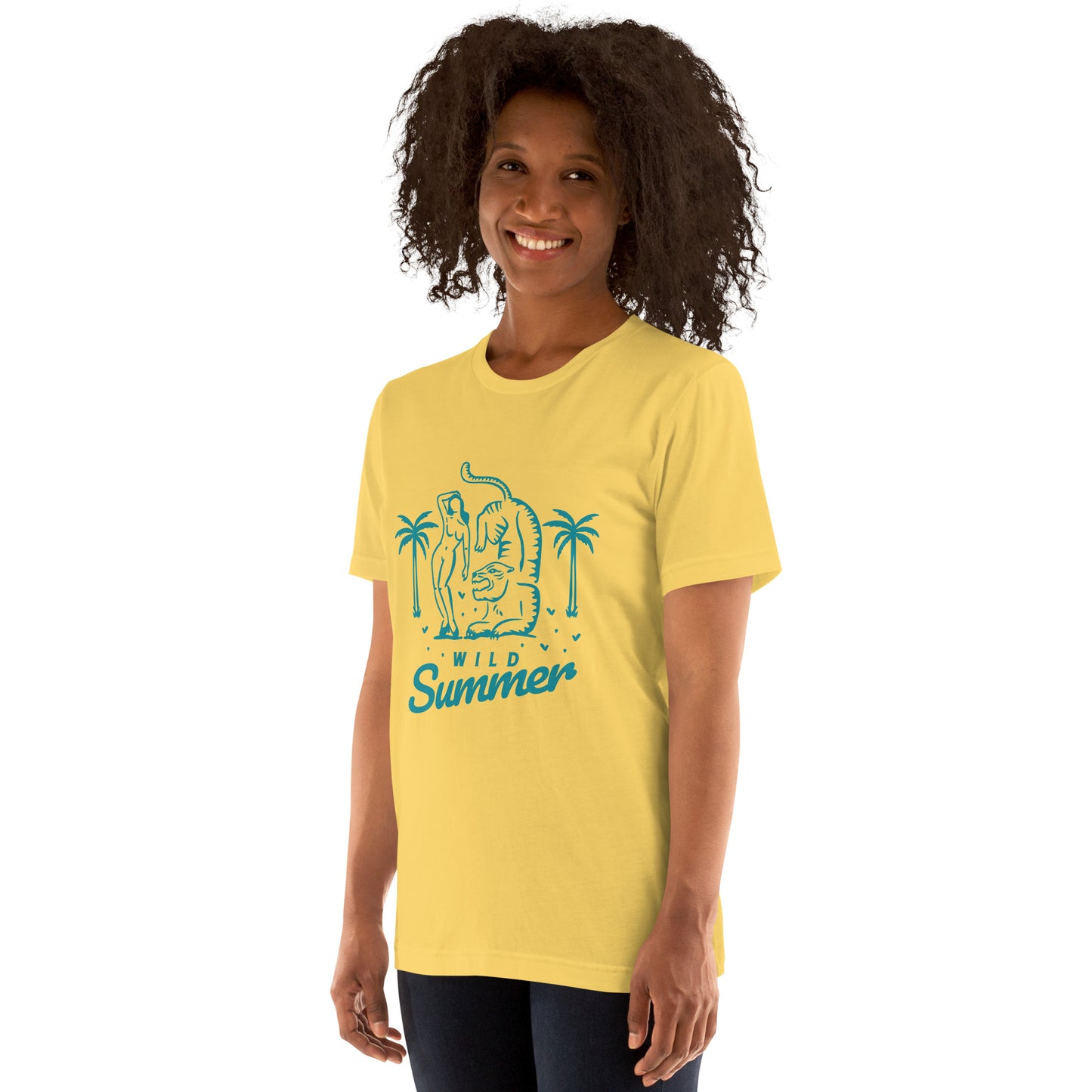 T-Shirts - Wild Summer (Glamourange Seasons & Events Staple T-Shirts - Front Print)