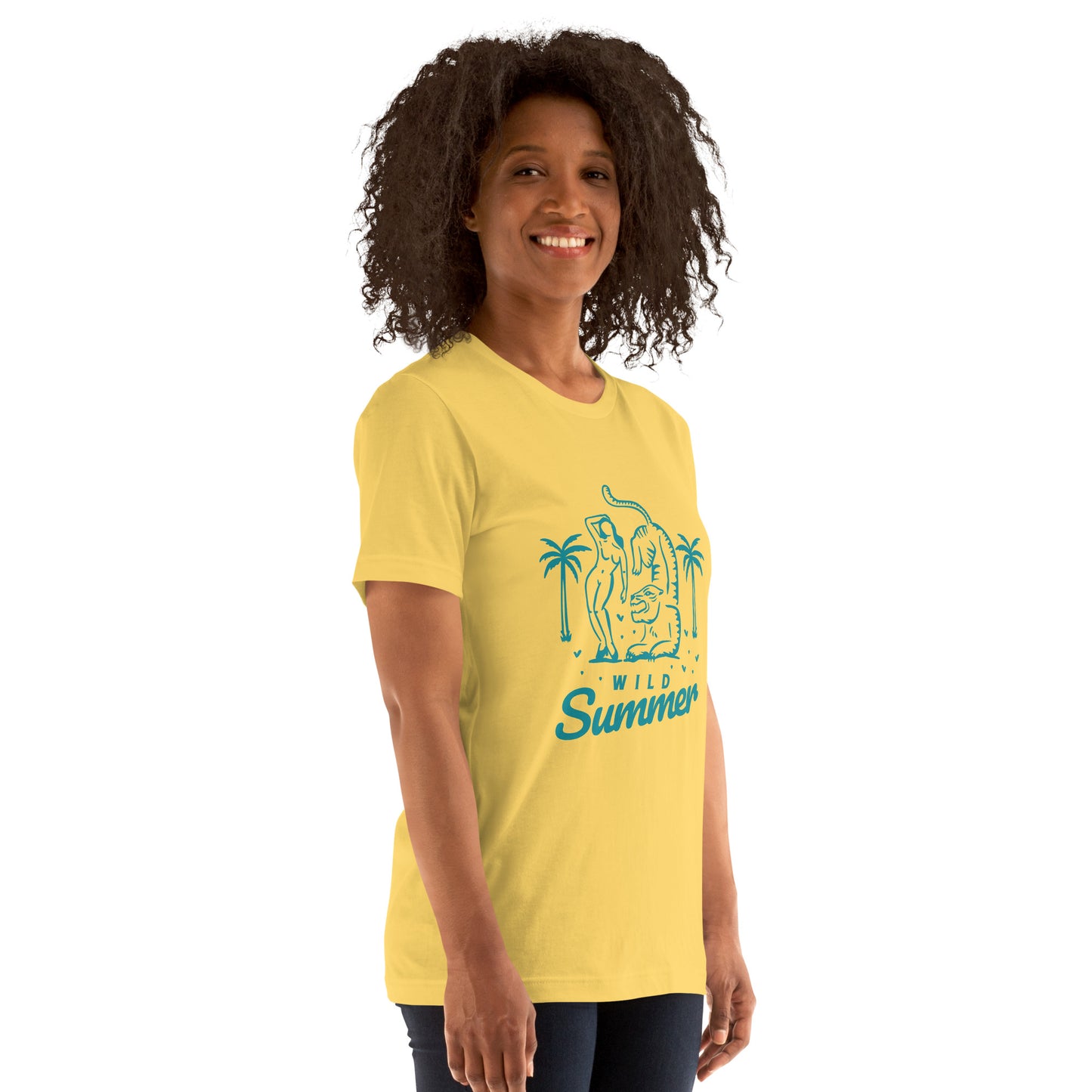 T-Shirts - Wild Summer (Glamourange Seasons & Events Staple T-Shirts - Front Print)