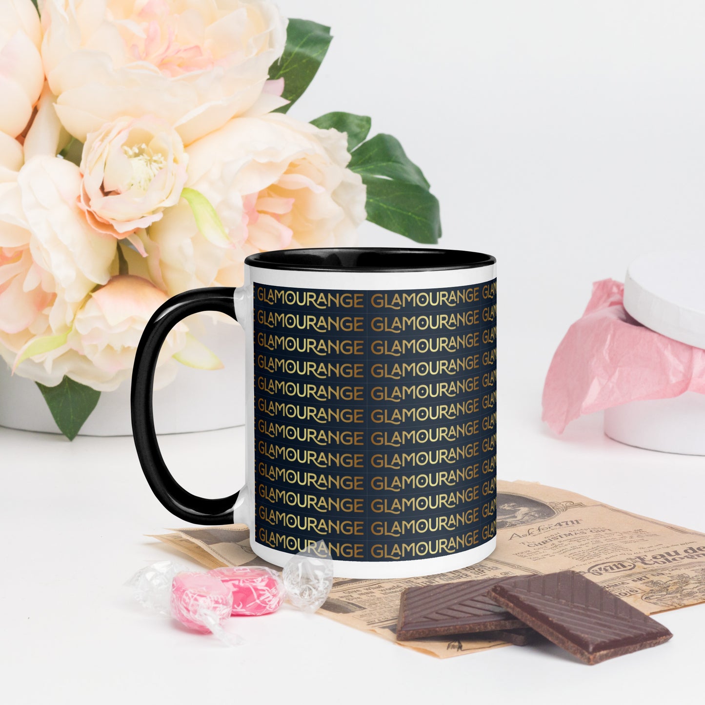 Mug with Color Inside (Glamourange Limited Editions: Small Logo - 0016 Model)