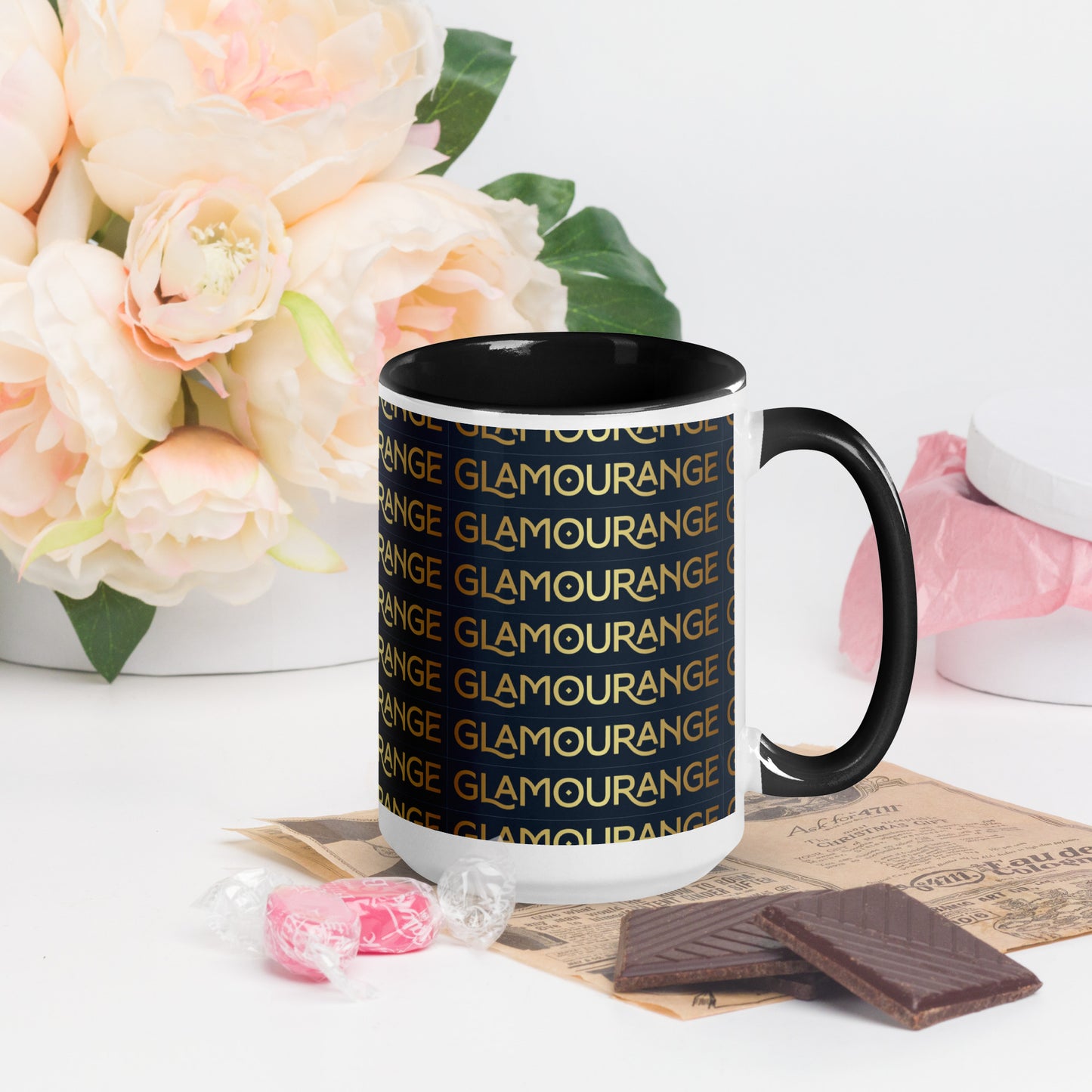 Mug with Color Inside (Glamourange Limited Editions: Small Logo - 0016 Model)