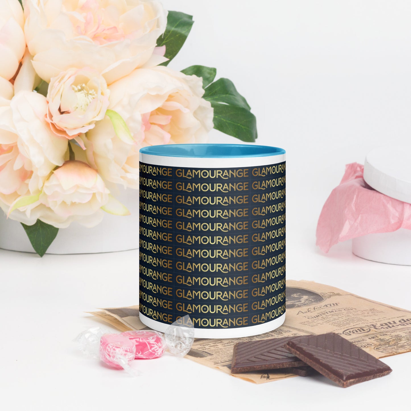 Mug with Color Inside (Glamourange Limited Editions: Small Logo - 0016 Model)