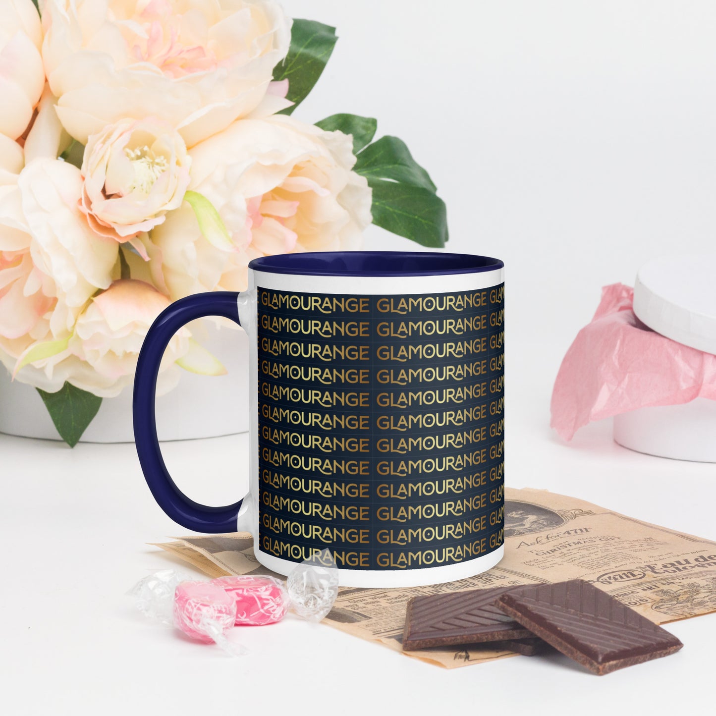 Mug with Color Inside (Glamourange Limited Editions: Small Logo - 0016 Model)