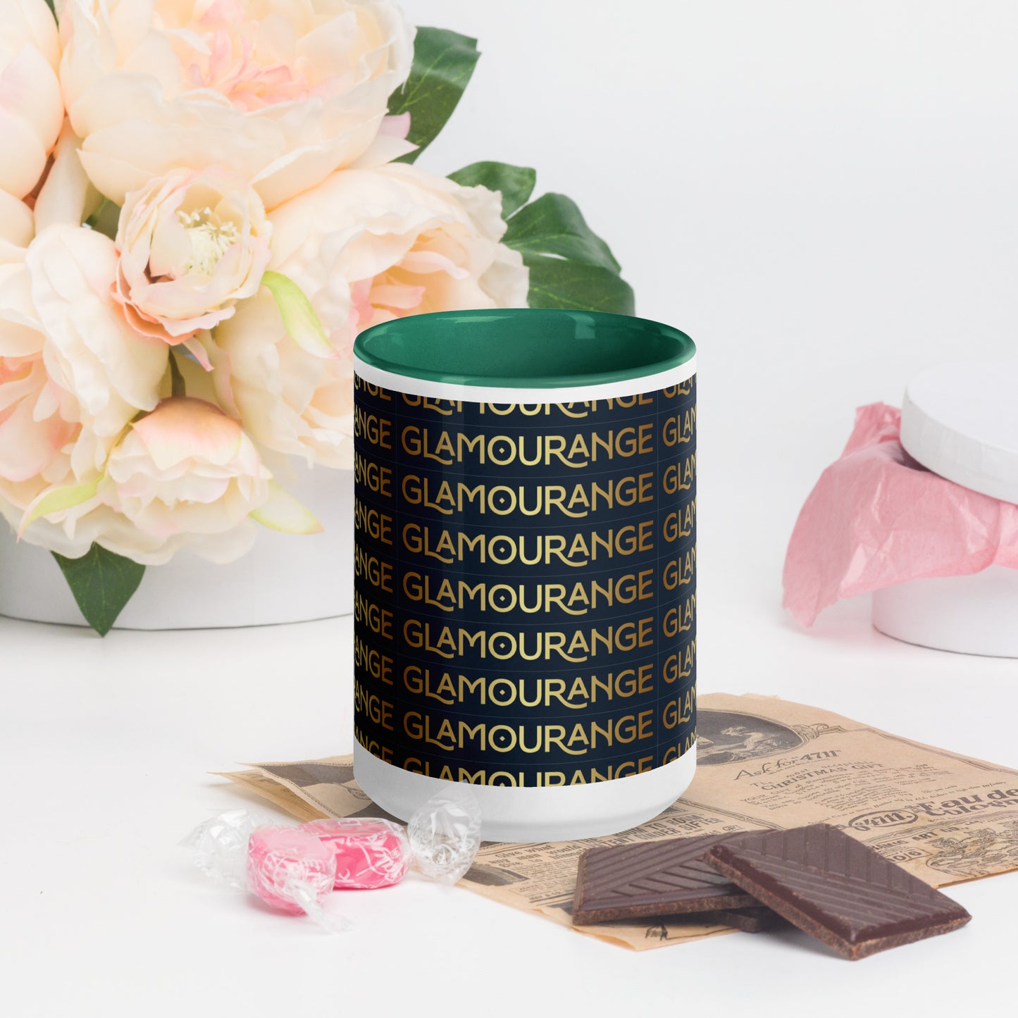 Mug with Color Inside (Glamourange Limited Editions: Small Logo - 0016 Model)