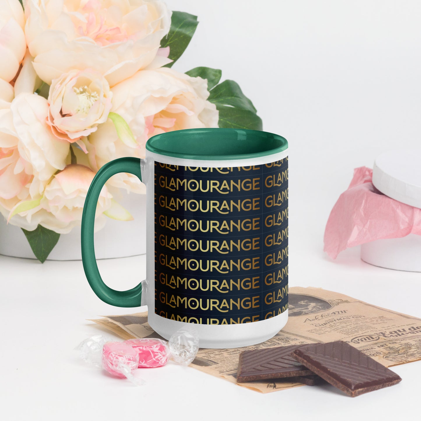 Mug with Color Inside (Glamourange Limited Editions: Small Logo - 0016 Model)