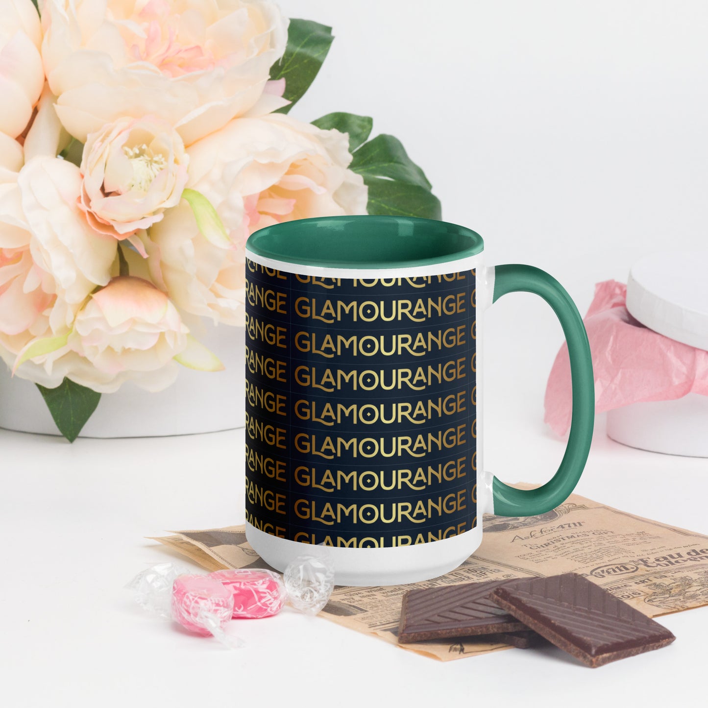 Mug with Color Inside (Glamourange Limited Editions: Small Logo - 0016 Model)