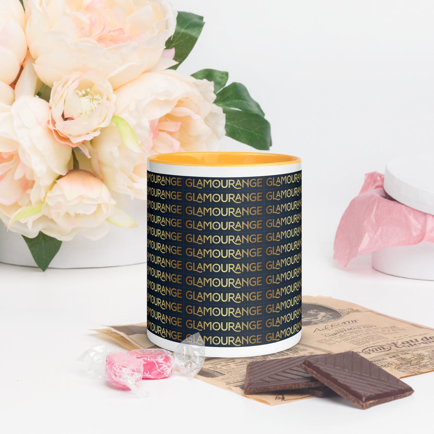 Mug with Color Inside (Glamourange Limited Editions: Small Logo - 0016 Model)