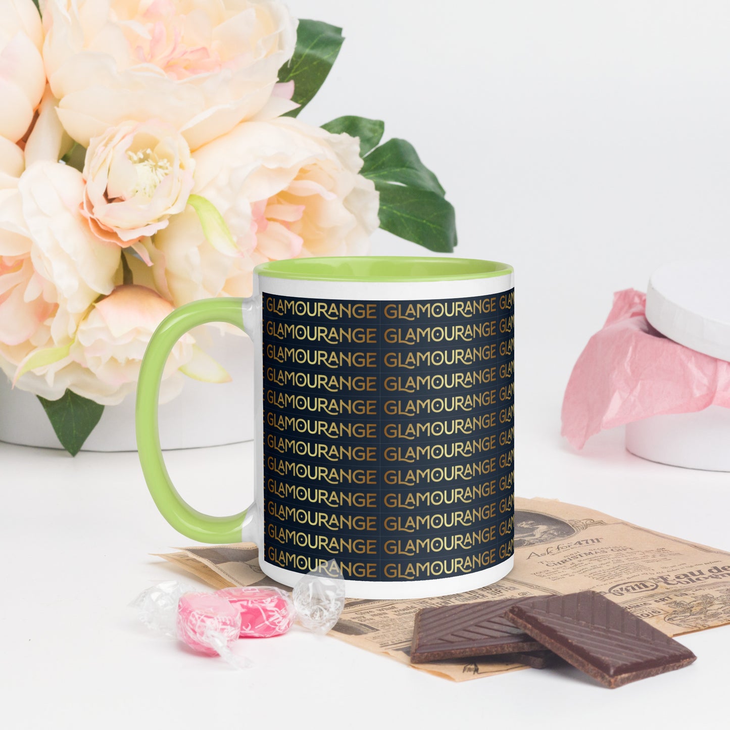 Mug with Color Inside (Glamourange Limited Editions: Small Logo - 0016 Model)