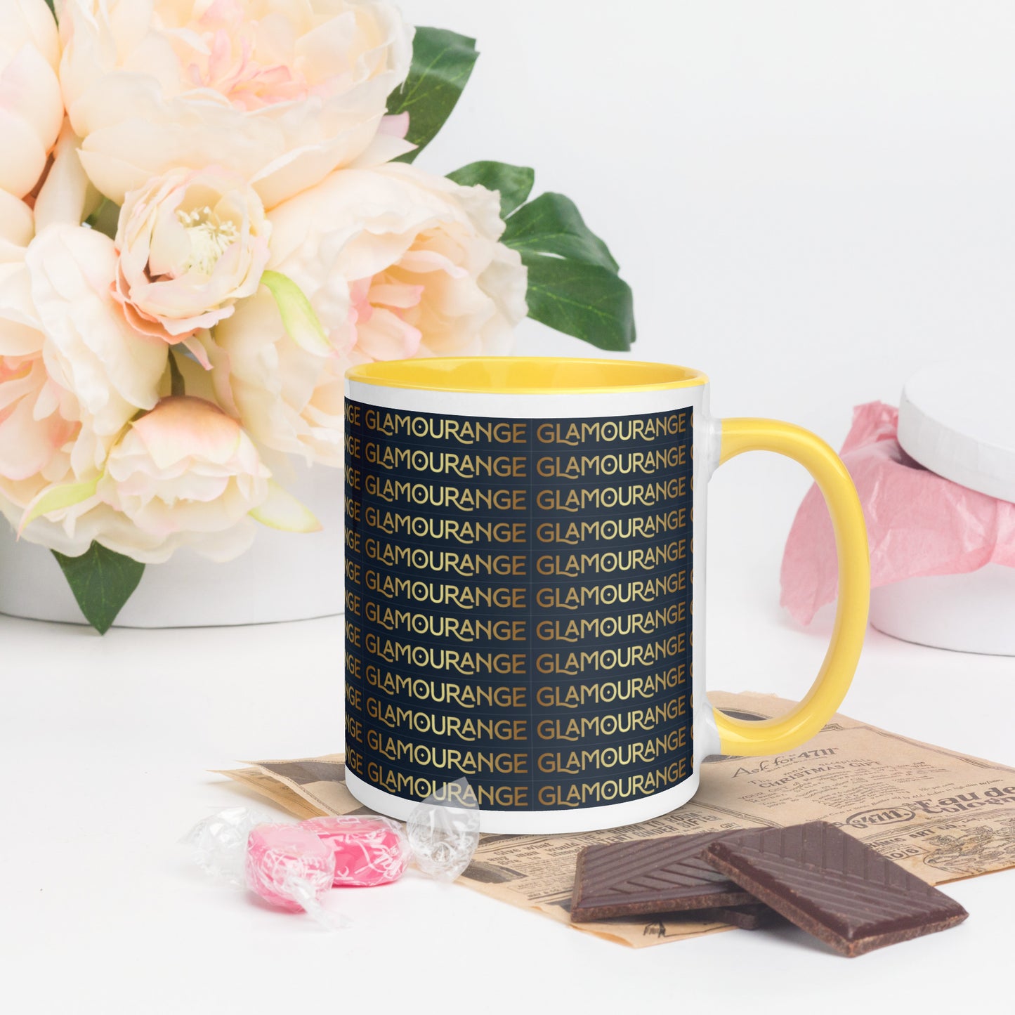 Mug with Color Inside (Glamourange Limited Editions: Small Logo - 0016 Model)