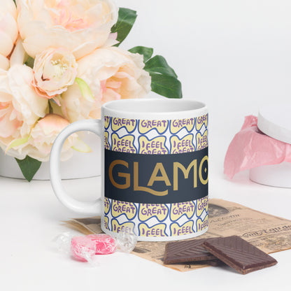 White Glossy Mug (Glamourange Limited Editions: Standard Logo - 006 Model)