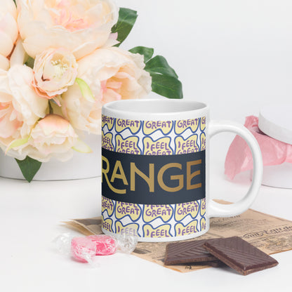 White Glossy Mug (Glamourange Limited Editions: Standard Logo - 006 Model)