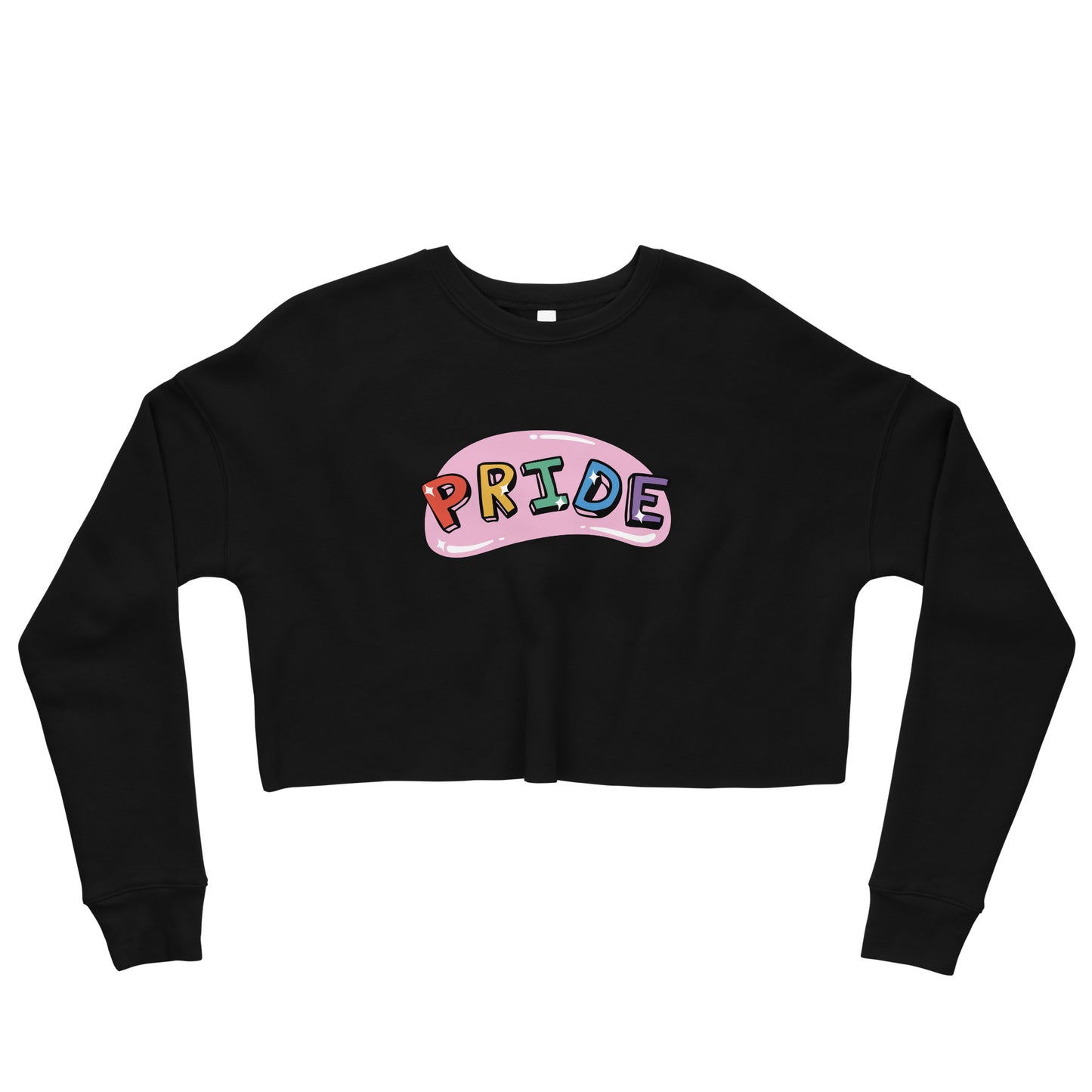 Crop Sweatshirt Womens (Pride - Inspiration 0014)