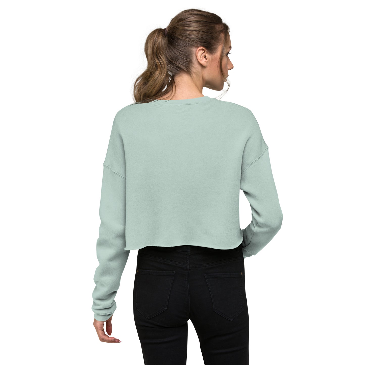 Crop Sweatshirt Womens (Hug Me - Inspiration 0011)